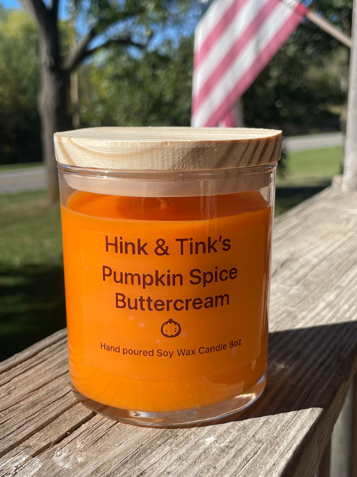 Pumpkin Spice Buttercream 8oz Soy Candle