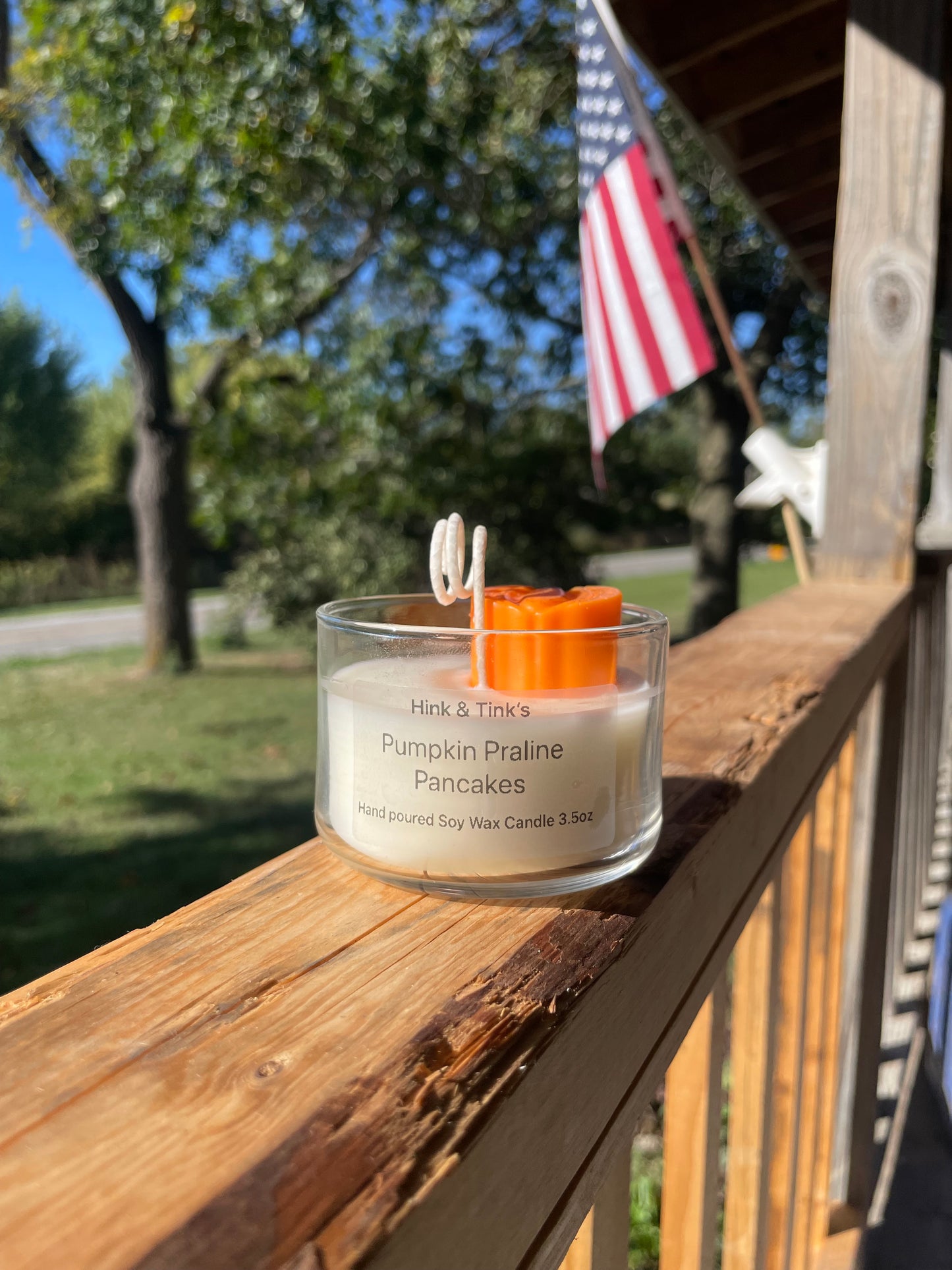 Pumpkin Praline Pancakes 3.5oz Soy Candle