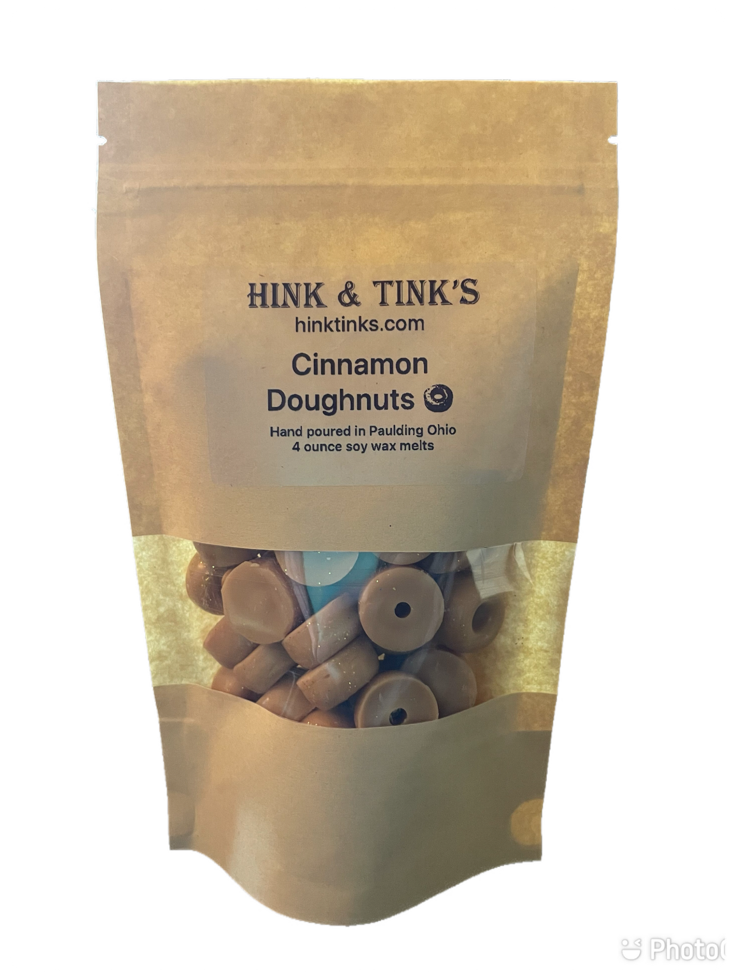 4 ounce Cinnamon Doughnut bag soy wax melts