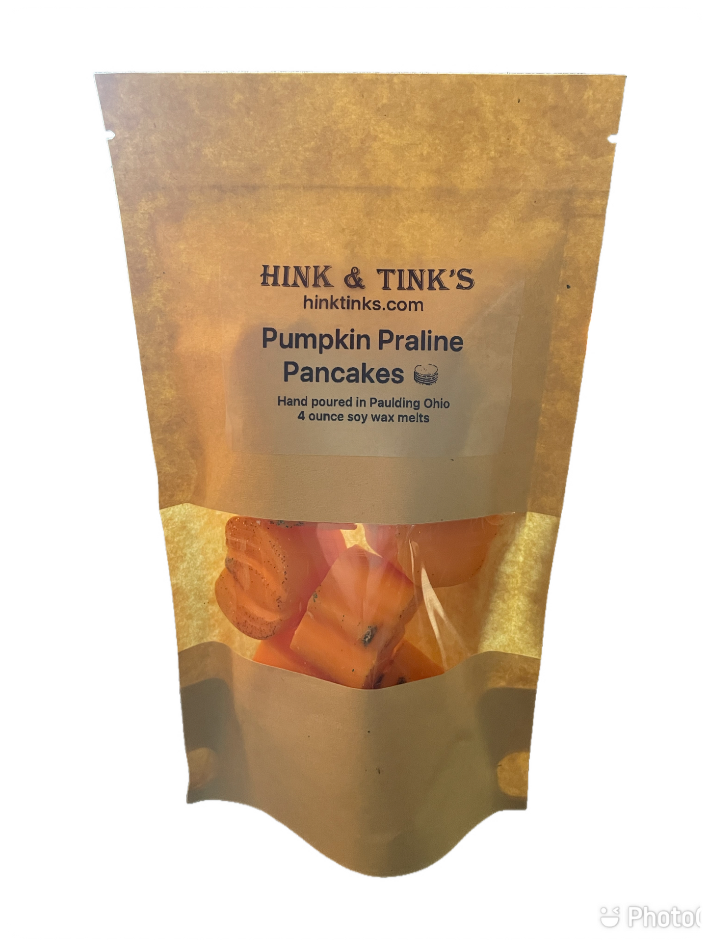 4 ounce Pumpkin Praline Pancakes bag soy wax melts