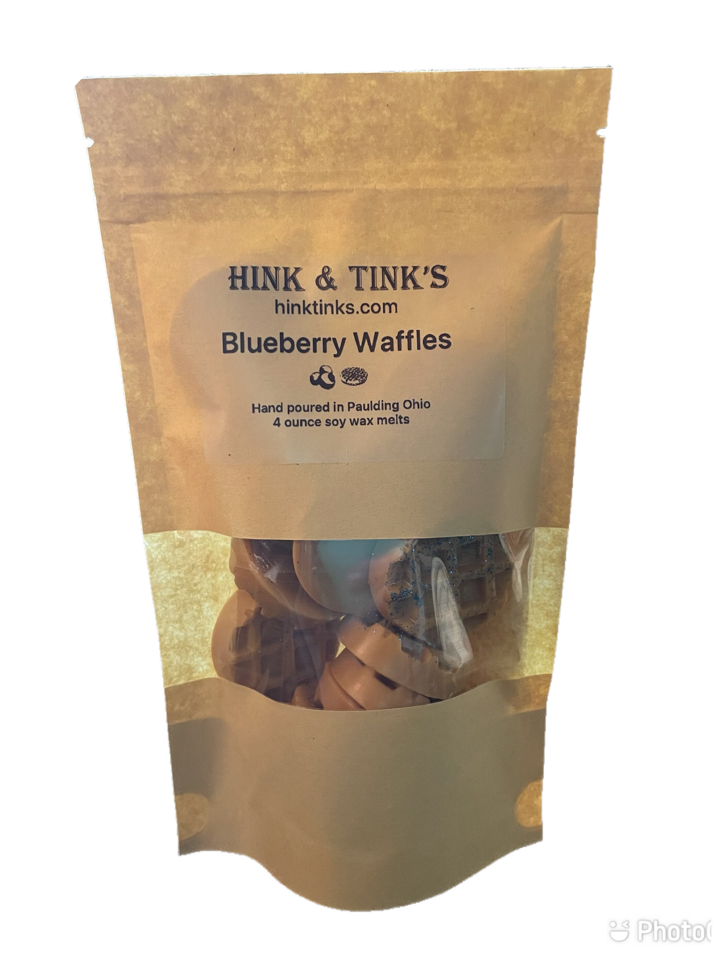 4 ounce Blueberry Waffle bag soy wax melts