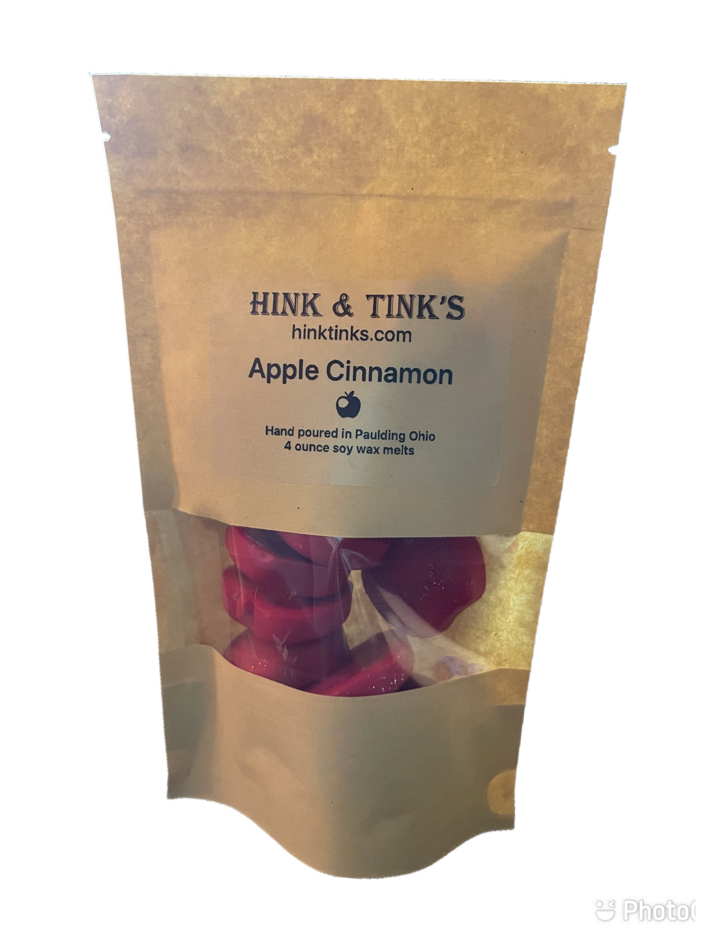 4 ounce Apple Cinnamon bag soy wax melts