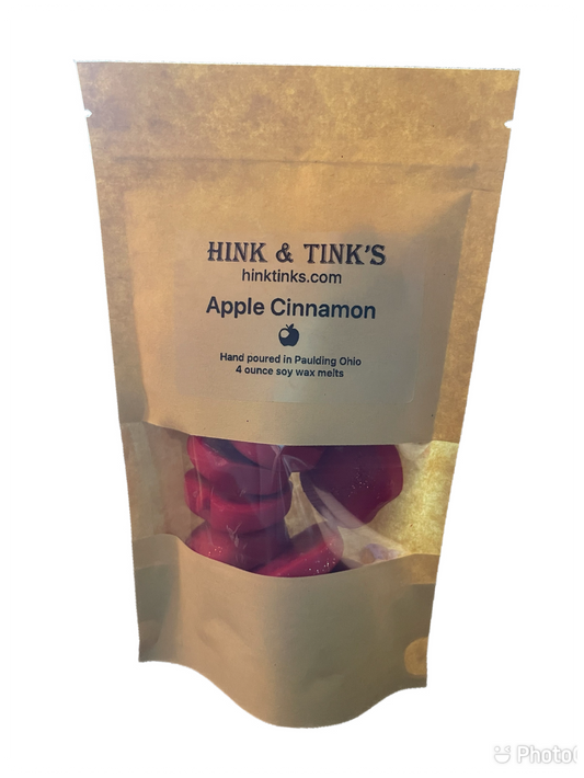 4 ounce Apple Cinnamon bag soy wax melts