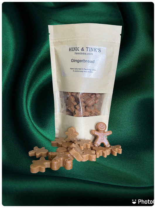 4 ounce Bagged Gingerbread wax melts