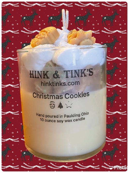 10 ounce Christmas Cookie soy wax candle